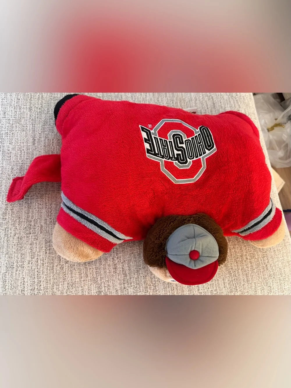Red Plush Ohio State Pillow Pet - Stuffed Animal